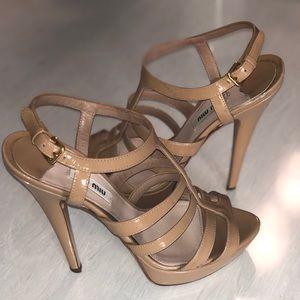 Miu Miu Calzature Donna Heels, Size 38